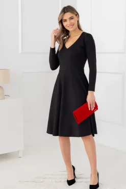 Polski Czarna Sukienka ORILA