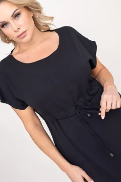 Polski Czarna Sukienka PIRMENO