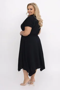 Polski Czarna Sukienka WENTARI