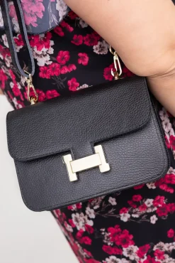 Damskie Czarna Torebka LEZOTIA