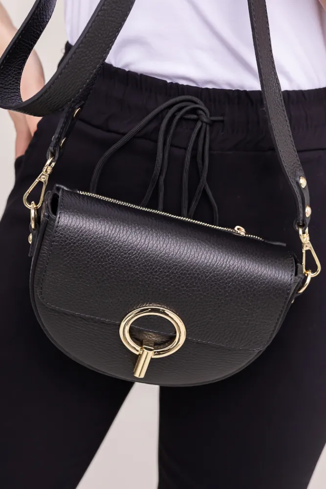 Damskie Czarna Torebka UNTERA