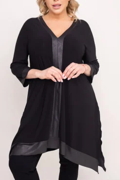 Damskie Polski Czarna Tunika GIDAS