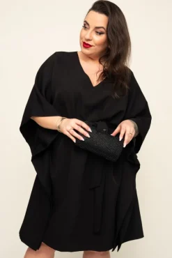 Damskie Polski Czarna Tunika KIMI