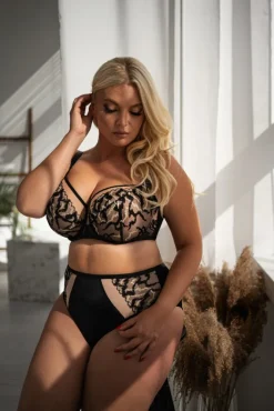 Polski Czarne Figi VENUS Wysoki Stan