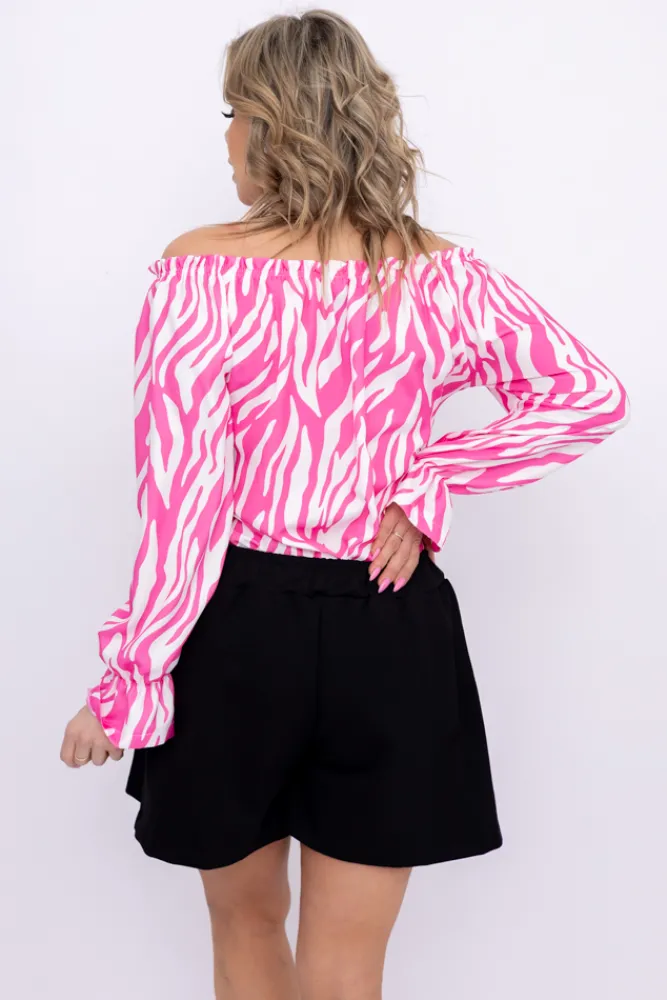 Damskie Polski Czarne Spodenki BERTIGO