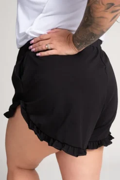 Damskie Polski Czarne Spodenki MALIBU