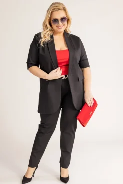 Damskie Polski Czarne Spodnie CINTA