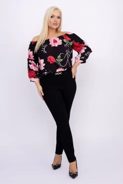 Damskie Polski Czarne Spodnie GERSI