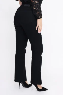 Damskie Polski Czarne Spodnie Jeansowe SEGENO