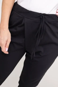 Damskie Polski Czarne Spodnie LOTARIO