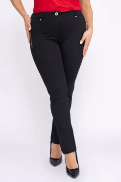 Damskie Polski Czarne Spodnie NUTREO