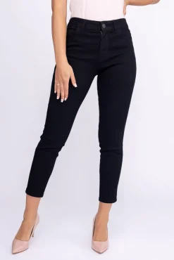 Damskie Polski Czarne Spodnie SONTI 7/8