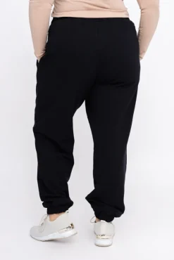 Damskie Włoski Czarne Spodnie ZELIEN