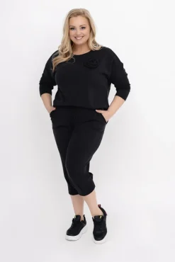 Damskie Włoski Czarny Dres SIADORI