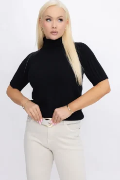 Damskie Włoski Sweterek z półgolfem ZURGENA