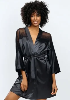 Polski Szlafrok satynowy FEMI