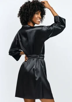 Polski Szlafrok satynowy FEMI