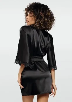 Polski Szlafrok satynowy VIOLA