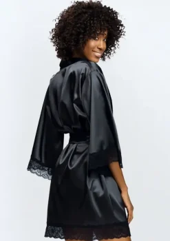 Polski Szlafrok satynowy SAUDA