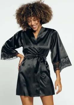 Polski Szlafrok satynowy ADELAIDE