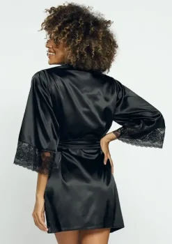 Polski Szlafrok satynowy ADELAIDE