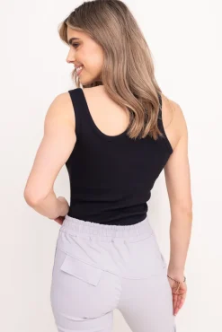 Damskie Polski Top prążkowany KARTIAGO