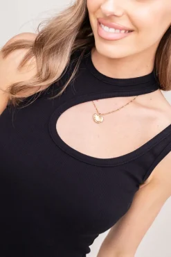 Damskie Polski Top prążkowany KARTIAGO