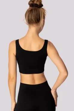 Damskie Polski Top prążkowany RIBBED