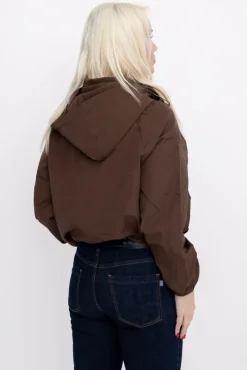 Damskie Czekoladowa Kurtka ASNEL