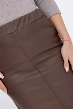 Włoski Czekoladowa Spódnica CORNY