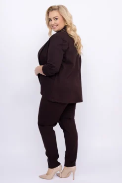 Damskie Polski Czekoladowy Garnitur BAKIOLA