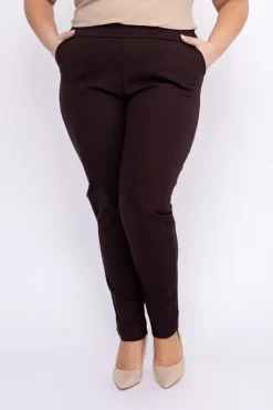 Damskie Polski Czekoladowy Garnitur CINTA