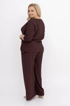 Damskie Polski Czekoladowy Komplet BELUSTO