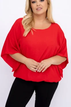 Damskie Polski Czerwona Bluzka ETERNAL