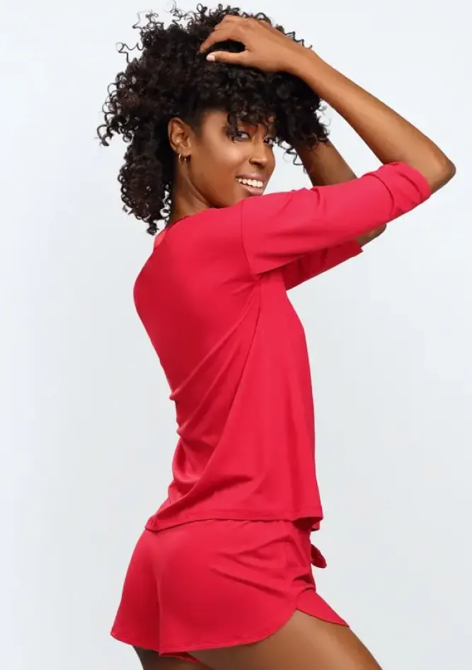 Polski Czerwona Piżama EDITH