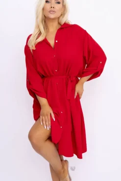 Polski Czerwona Sukienka POWER