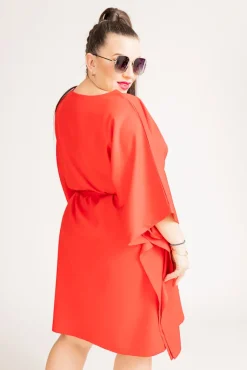 Damskie Polski Czerwona Tunika KIMI