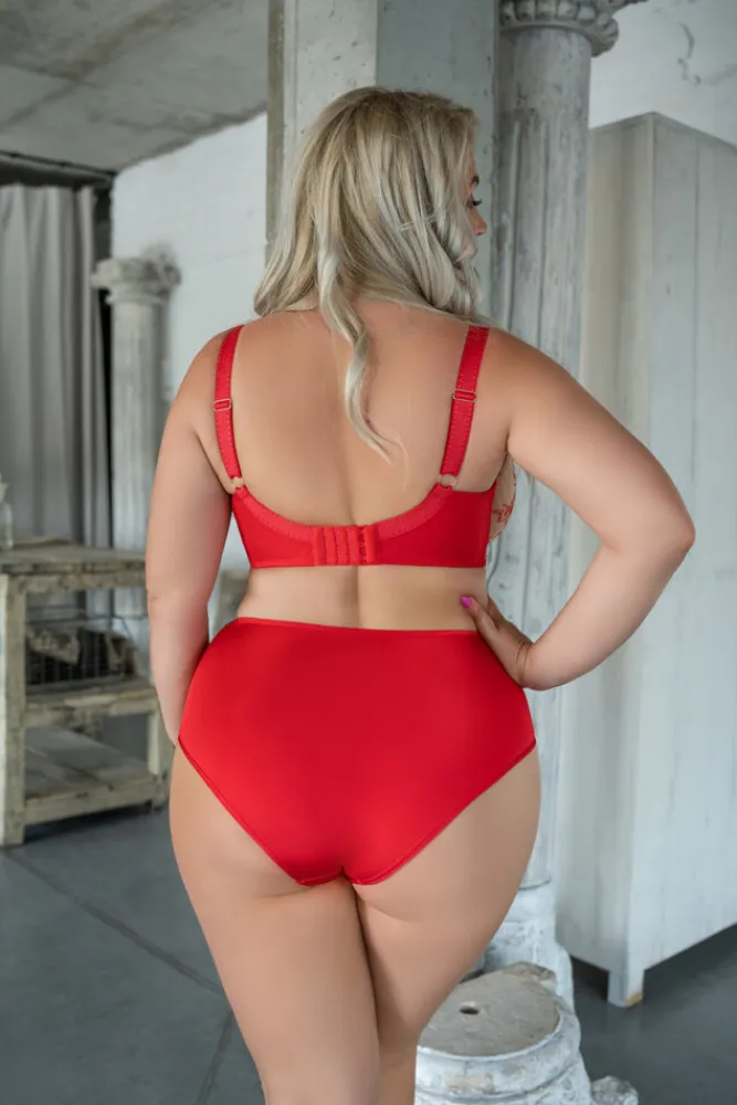 Polski Czerwone Figi SWEETHEART Wysoki Stan