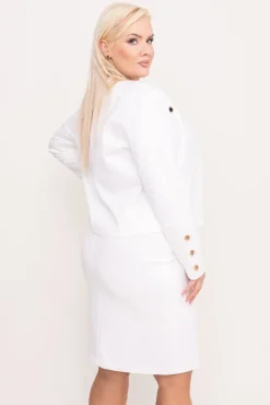 Damskie Polski Ecru Żakiet TREGIDA