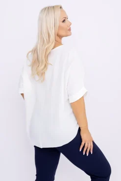 Damskie Włoski Bluzka z wisiorkiem BELUCIO