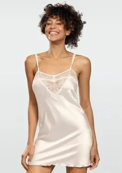 Polski Ecru Halka satynowa CARLA