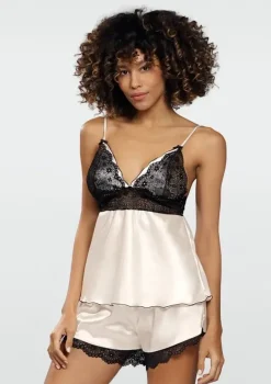 Polski Ecru Komplet satynowy OLA