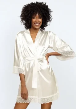 Polski Szlafrok satynowy SAUDA