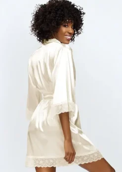 Polski Szlafrok satynowy SAUDA