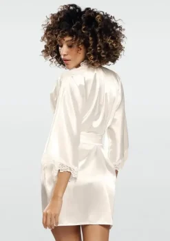 Polski Szlafrok satynowy VIOLA