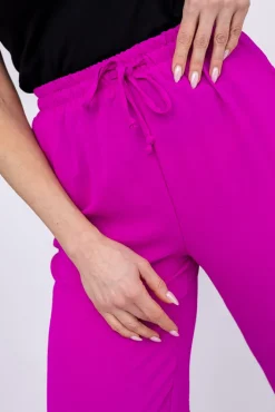 Damskie Włoski Fioletowe Spodnie DEROME