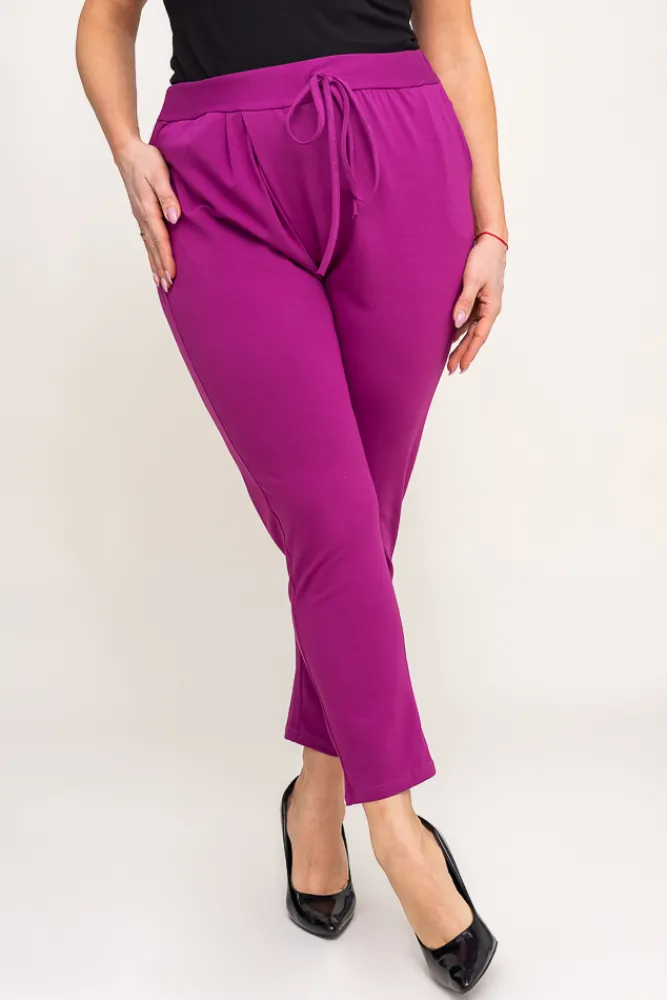 Damskie Polski Fioletowe Spodnie LOTARIO