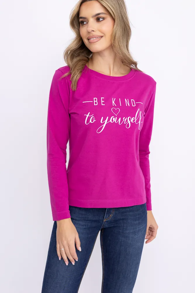 Damskie Polski Fuksjowa Bluza POTIRO