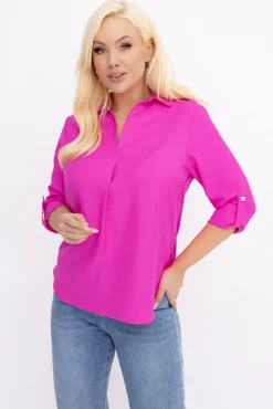 Damskie Polski Fuksjowa Koszula RIZERI