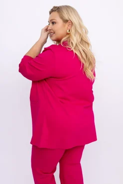 Damskie Polski Fuksjowa Marynarka PUNTURI